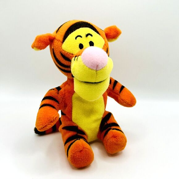 Disney Winnie the Pooh Bear Baby First Tigger Plush Rattle The First Years 5" - Picture 1 of 7